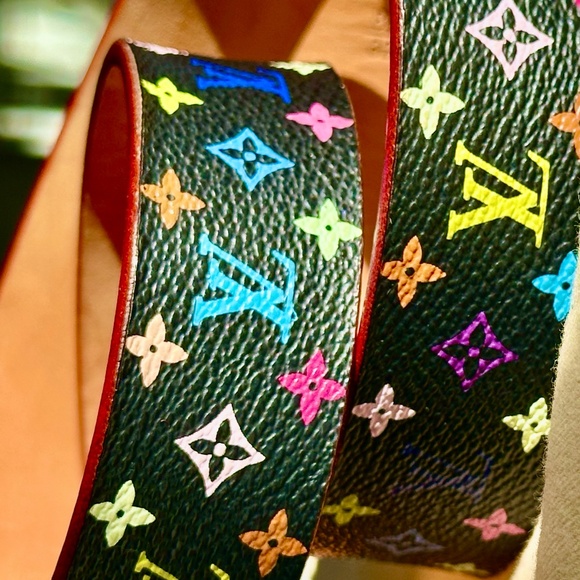 Louis Vuitton Mini Multicolore Womens Belt SZ 32 - Picture 8 of 16